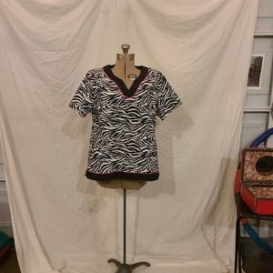 Lot of 5 scrub tops. All size XL.